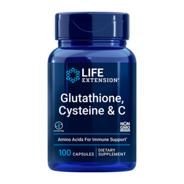 Glutathione, Cysteine & C 100caps LIFE Extension