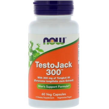 TestoJack 300 60 Veg Capsules NOW Foods