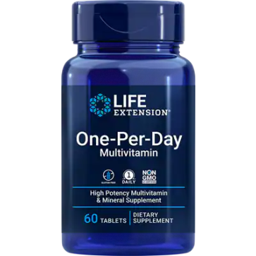 One Per Day Multivitaminico um por dia 60 Tablets LIFE Extension