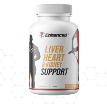 Liver, Heart & Kidney Support 120caps - Enhanced