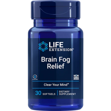 Brain Fog Relief 30 softgels Life Extension