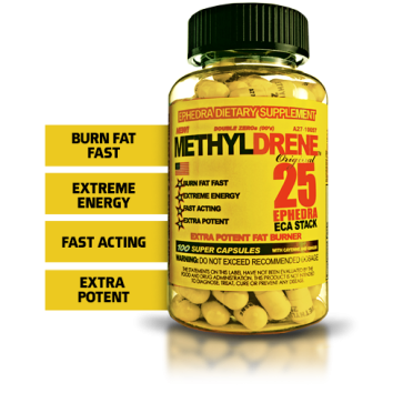 Methyldrene 25 Ephedra ECA Stack - 100 caps Cloma Pharma