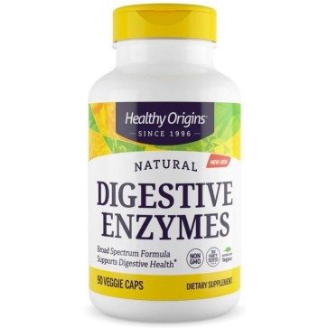 Digestive Enzymes 90 vcaps Healthy Origins