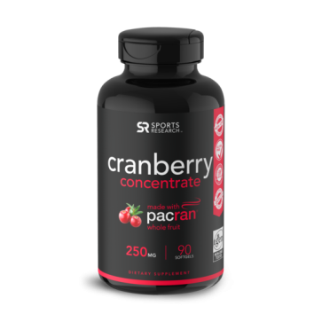 Cranberry 250mg 90s Sports Research