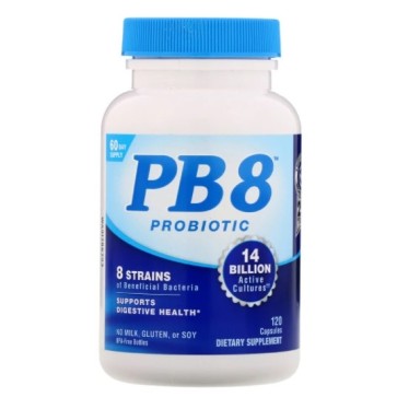 PB8 Original Formula probiotico 120 caps NUTRITION Now