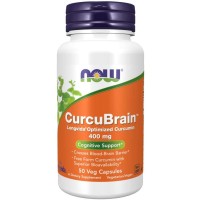 CurcuBrain 400mg Now foods