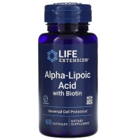 Alpha-Lipoic Acid with Biotin 60 capsules Life Extension