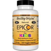 Epicor Kids 125mg 150 Vcaps HEALTHY Origins