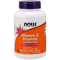 Vitamin C Crystals Ascorbic Acid 227g NOW Foods