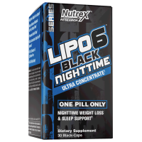 LIPO 6 BLACK NIGHT TIME (30 cápsulas)