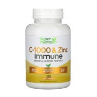 Vitamina C 1.000 and Zinc Immune 120 vcaps